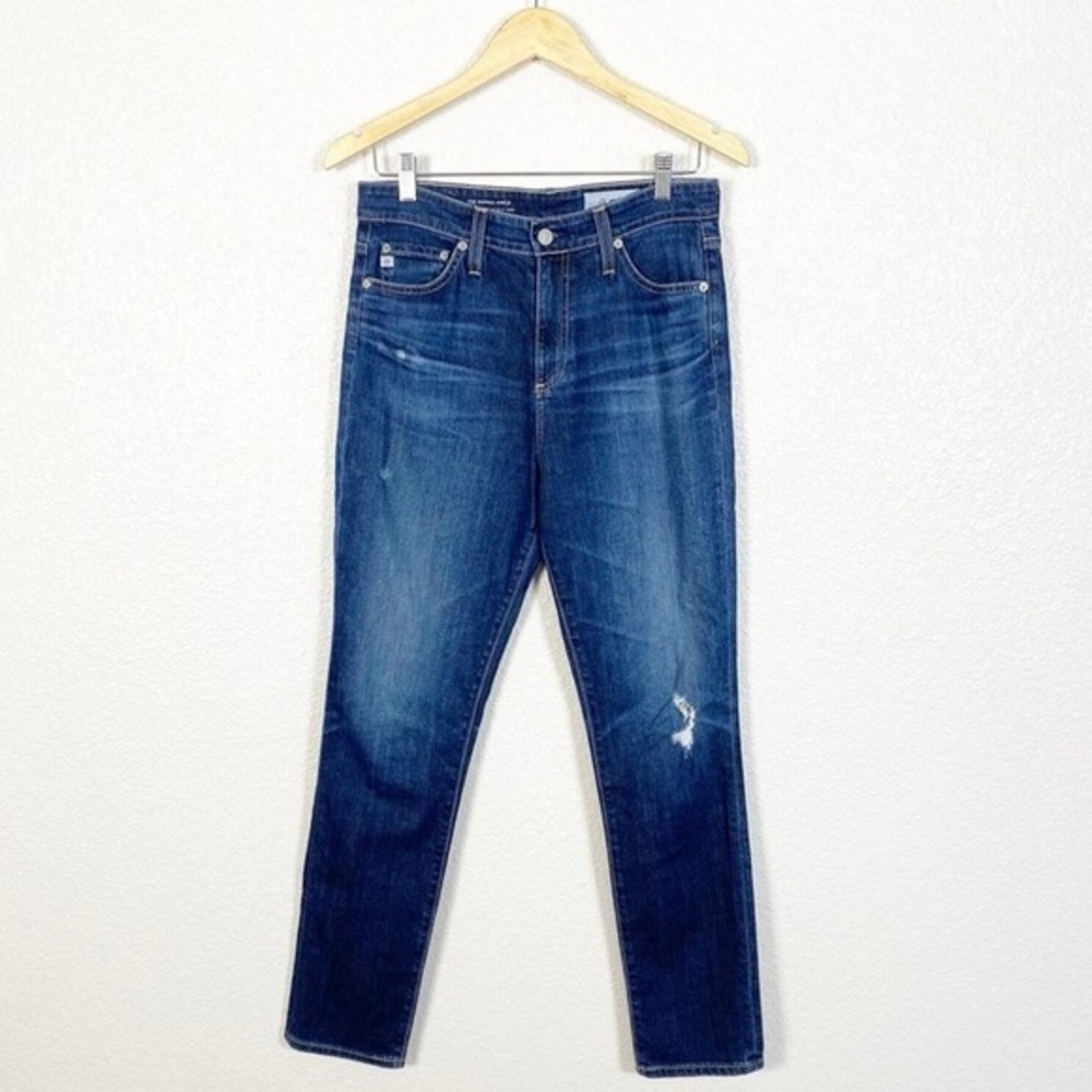 AG Adriano Goldschmied Womens The Sophia‎ Ankle High Waisted Jeans Size 28 R